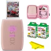 Fujifilm Instax Mini Link 3 Smartphone Printer (Rose Pink Bundle)