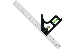 新潟精機(NIIGATASEIKI) Niigata Seiki SK Combination Scoya, 11.8 inches (300 mm), CS-300KD, Silver