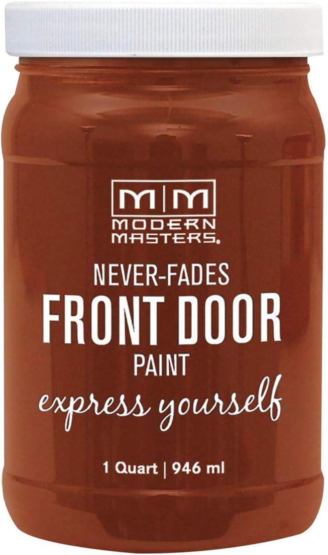 Modern Masters 275129 Front Door Paint, 1 Quart, Satin Comfortable