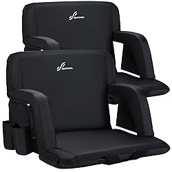 Sportneer Extra Wide Stadium Seats with Back
