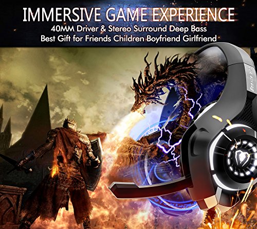 image for Beexcellent Gaming Headset for PS4 Xbox One PC Nintendo Switch (Audio)