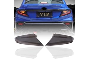 CHEAYAR Car Tail Lights Cover Compatible with Subaru WRX 2022 2023, Car Rear Lamp Smoked Tinted Tail Light Cover, Tail Light Lamp Cover Guard Trim Frame Bezels Accessories