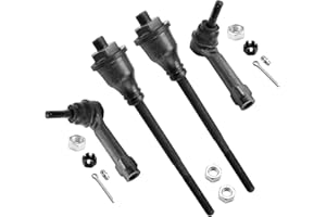 ASTARPRO 4pcs Front Suspension Kit Inner And Outer Tie Rod Ends Replacement for 1999-2006 For Chevy Silverado 1500 4WD 2004 2005 2006 For Chevy Silverado 1500 RWD