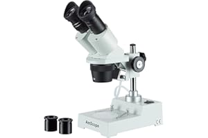 AmScope SE304R-PX Sharp Forward Stereo Microscope 10X-20X-40X