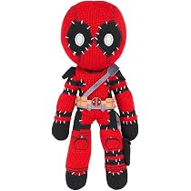Deadpool - Peluche Marvel a forma di cuore, 30,5 cm