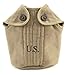 World War Supply U.S. WW2 Canteen, Khaki Canteen Cover and Canteen Cup Repro