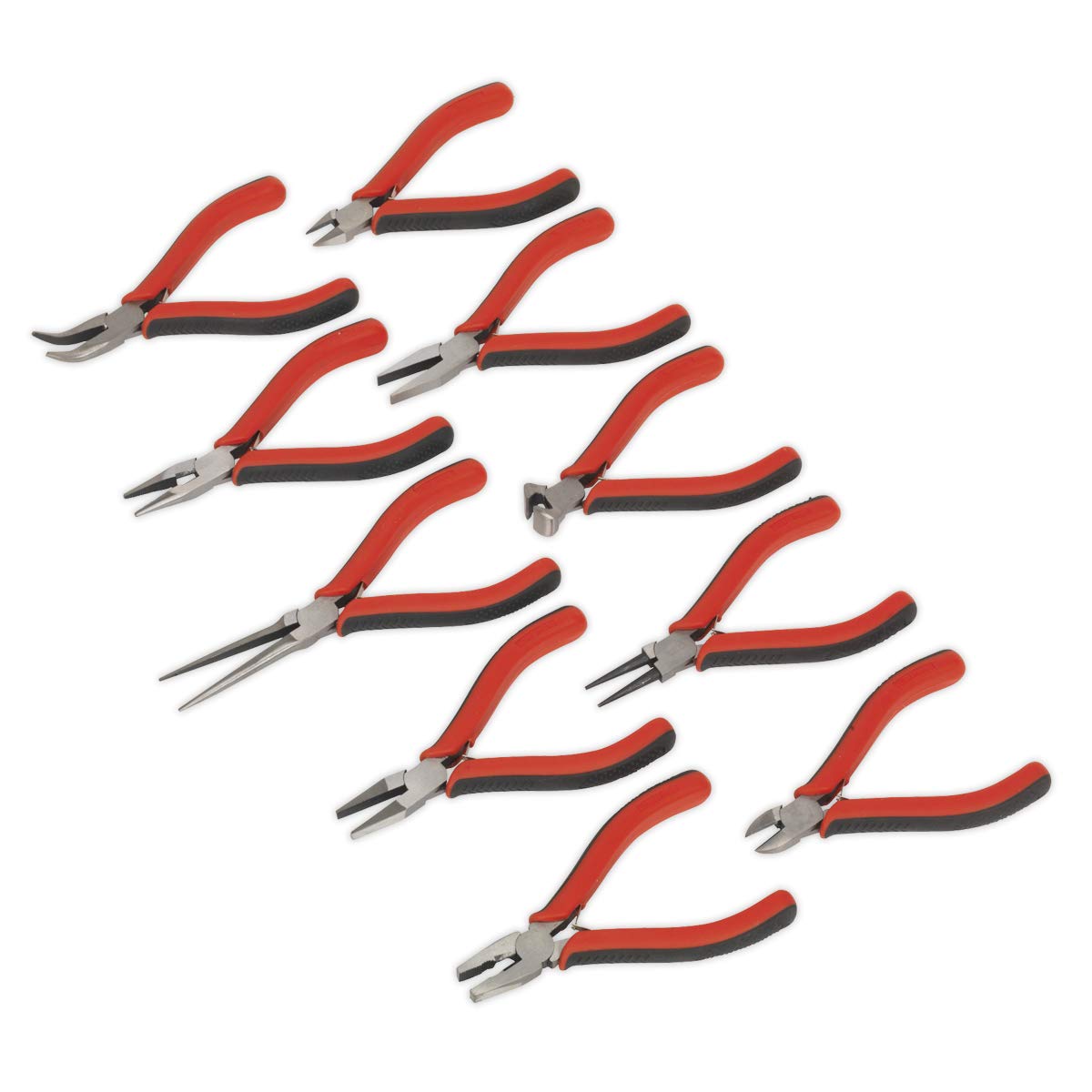Sealey Ak8578 Mini Pliers Set 10Pc