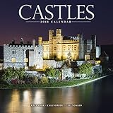 Castle Calendar - Calendars 2017 - 2018 Wall Calendars - Photo Calendar - Castles 16 Month Wall Cale by 