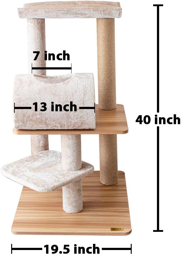 Catry, Large Activity Cat Tree (CT19511) : Pet Supplies