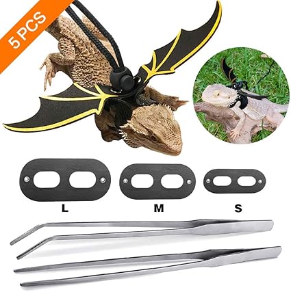 Amazon Com Sayopin Adjustable Reptile Bearded Dragon Harness