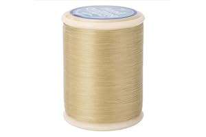 YLI Hand Quilting Thread - 100% Egyptian Cotton, Glazed, Strong & Tangle-Free, 500 yd. Spool - Original Ecru