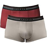 papi 2-Pack Brazilian Trunk - UMPA107 (Chiseled Stone/Beet Red, Small)
