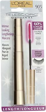 L'Oreal Paris Telescopic Mascara Black Waterproof Lengthening Full Size New view 6