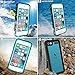 iPod 5 iPod 6 iPod 7 Waterproof Case, Re-Sport Shockproof Dirtproof Snowproof Full-Body Protective Case Cover Built-in Screen Protector Compatible iPod Touch 5th/6th/7th (Blue)