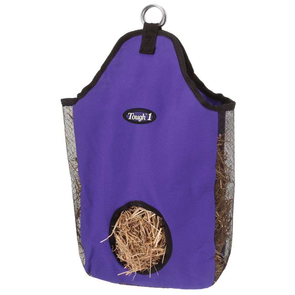 Tough 1 Miniature Canvas Hay Pouch, Purple