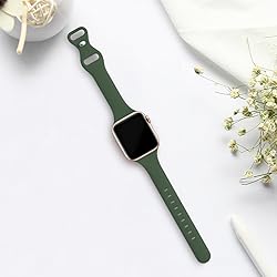 Slim Thin Narrow Bands Compatible with Apple Watch
