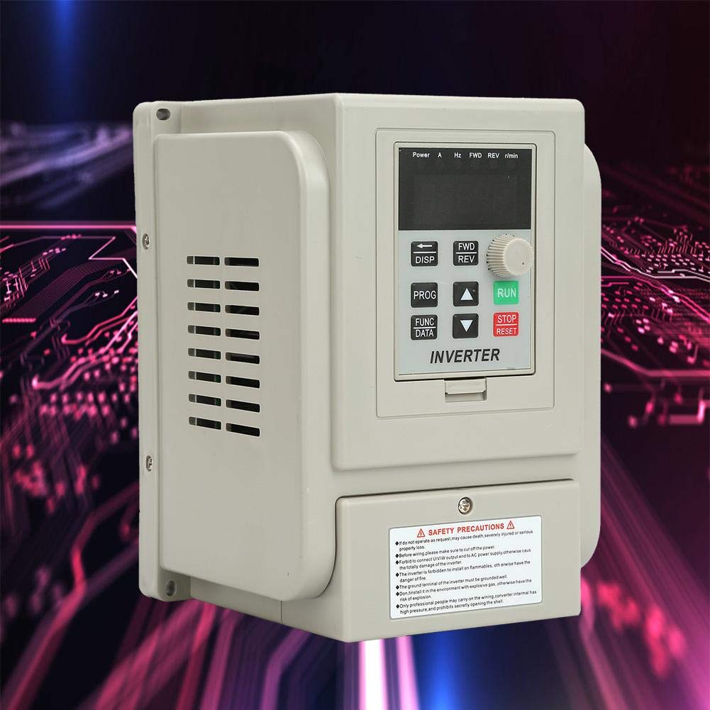 0.75kW VFD Drive Inverter, 220V AC Single-phase Variable Frequency Drive Inverter, VFD Speed Controller Inverter for Single-phase Motor - Image 4
