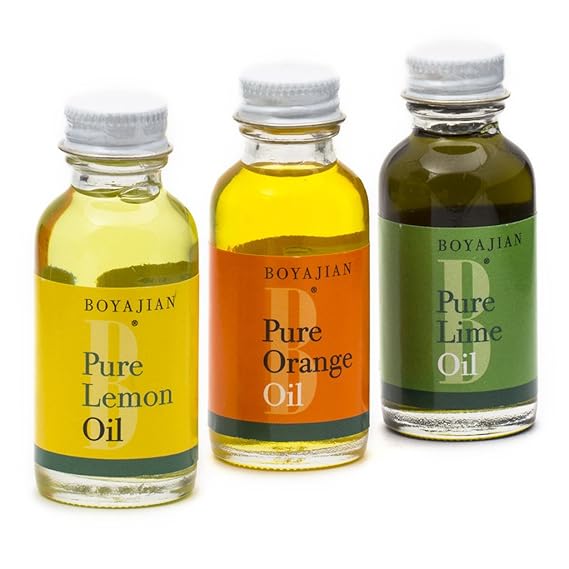 Boyajian 'Citrus Mini Oils' Boxed Set, 3 x 25ml Amazon.co.uk Grocery