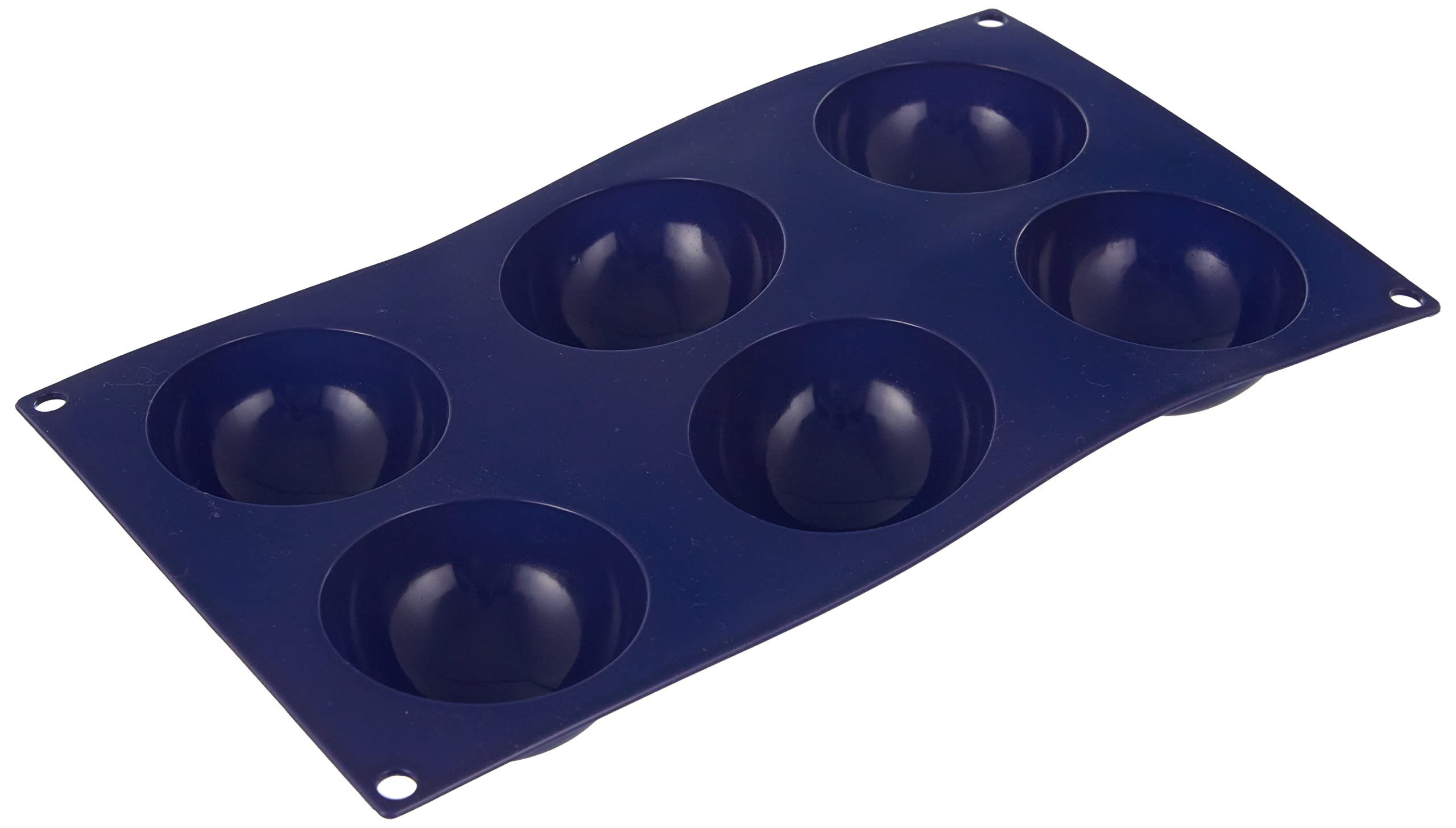 Ibili Blueberry - Molde, 6 cavidades semiesferas