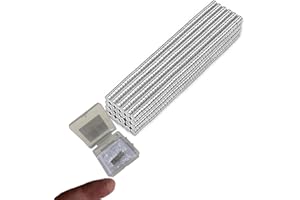 100PCS 2mmx1mm Small Round Magnet 0.078‘’x0.039‘’ Neodymium Magnetic 2 x 1mm Permanent NdFeB Magnet 2 x 1 Mini Disc Magne