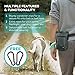 Dog Treat Pouch with Waste Bags Dispenser, TaoTronics Dog Training Pouch with Waist Belt or Over the Shoulder Strap, Carries Treats, Toys, Keys etc. (2 x Carabiner Clips, 1 Roll of Dog Poop Bags)