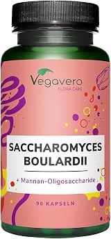 Vegavero Saccharomyces Boulardii Probiotic 7 Billion CFU Vegan Capsules view 1