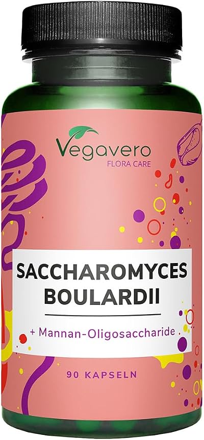 Vegavero Saccharomyces Boulardii Probiotic 7 Billion CFU Vegan Capsules
