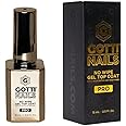 Gotti Nails Gel Top Coat - No Wipe, Non Yellowing, Stain Resistant, Shiny and Glossy Top Coat Nail Polish - Clear Nail Polish for UV Gel and LED Gel Applications