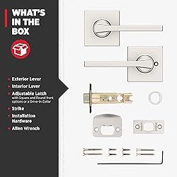 Kwikset Casey Interior Passage Door Handle, Lever