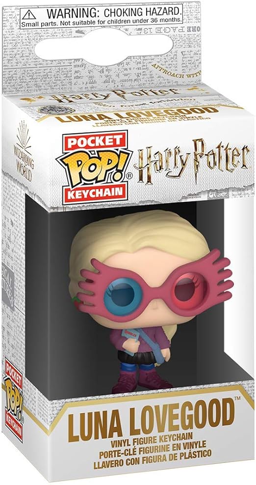 luna lovegood funko pop keychain