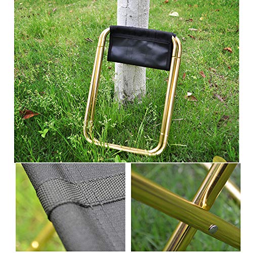 inherited Outdoor draagbare opvouwbare kruk, outdoor opvouwbare lichtgewicht kamp aluminium krukken stoel met ultralicht… - Image 6
