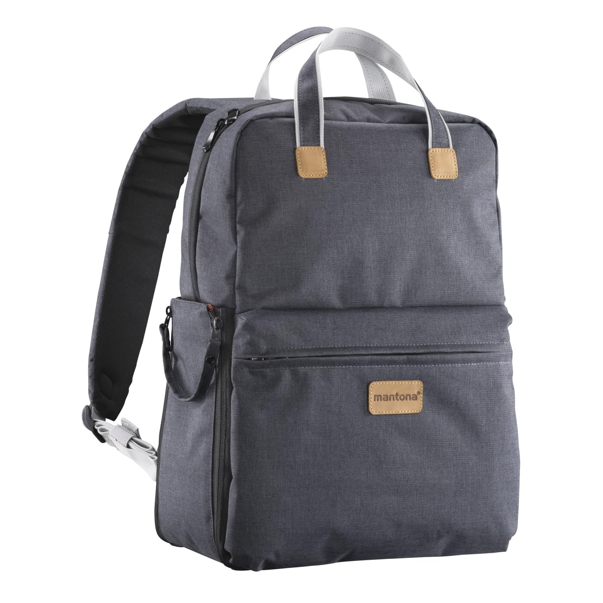 Mantona 2-in-1 Urban Companion Photo Backpack - Anthracite