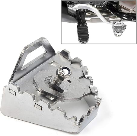 Amazon ブレーキ ペダル レバー ペグ パッド 拡大 拡張 プレート エクステンション アルミ製 専用設計 カスタム 外装パーツ ホンダ Crf1000l アフリカツインアドベンチャースポーツ 14 18 ブレーキ クラッチマスターシリンダー 車 バイク