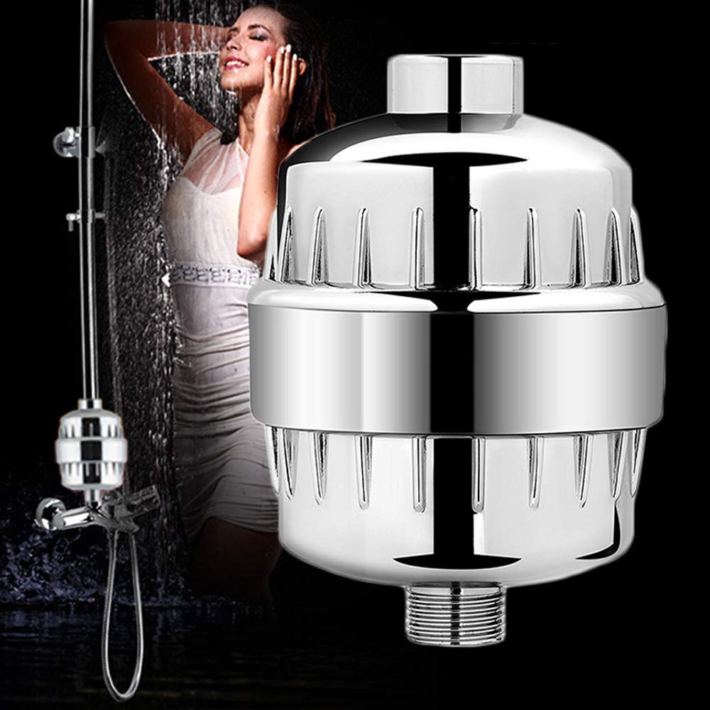 Innoo Tech Shower Filter Shower Head Filter for Hard Water, Reduces Dry Itchy Skin,Dandruff (Silver)