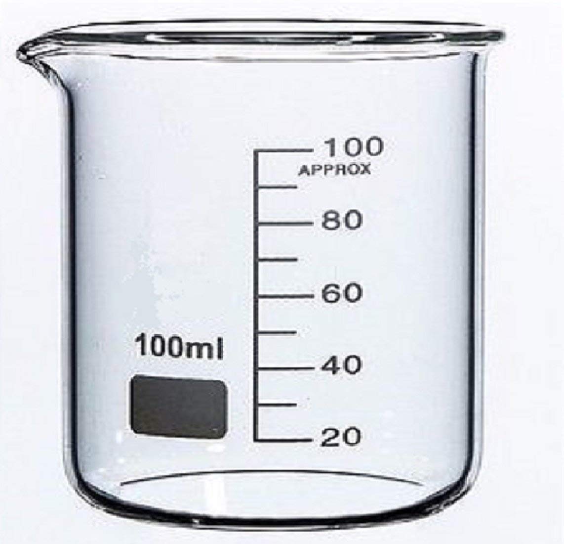 G Lab 100ml Glass Beaker Laboratory Measuring Instrument Beaker Amazon In Industrial Scientific