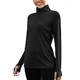 LUYAA Womens 1/4 zip UPF 50+ Sun Shirt SPF Long Sleeve Lightweight UV Protection Clothing Hiking Fishing Outdoor