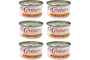 Century Tuna Flakes Hot & Spicy 180g, 6 Pack