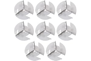 Fabric Shaver Blades, 8 Pack Universal Replacement - Stainless Steel Blades for Lint Remover, Sweater Pill Remover