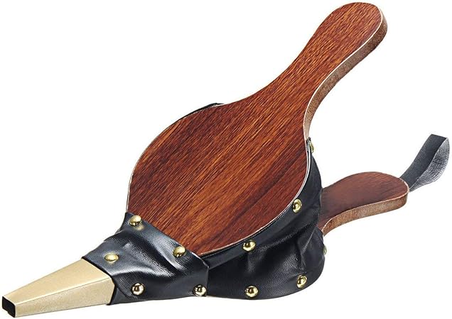 Greatangle Ventilador de Aire Hecho a Mano Manual de Madera Vintage