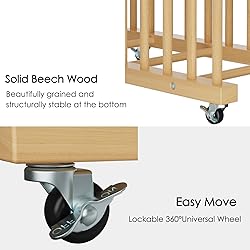 Art Storage Rack with Caster Wheels Art Drying Rack