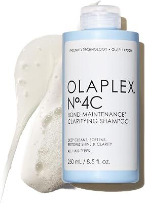 No.4C Bond Maintenance™ Clarifying Deep Cleansing Shampoo | Removes Damage Causing Impurities & Buildup | Helps Restore Color vibrancy | For Coily, Curly, Straight, and Wavy, 8.5 fl oz