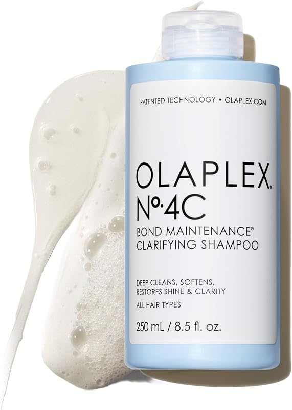 Champô de Limpeza Profunda Clarificante™ de Manutenção de Bonds No.4C | Remove danos que causam impurezas e acumulação | Ajuda a restaurar a vivacidade das cores | Para Coily, Curly, Straight e Wavy, 8,5 fl oz