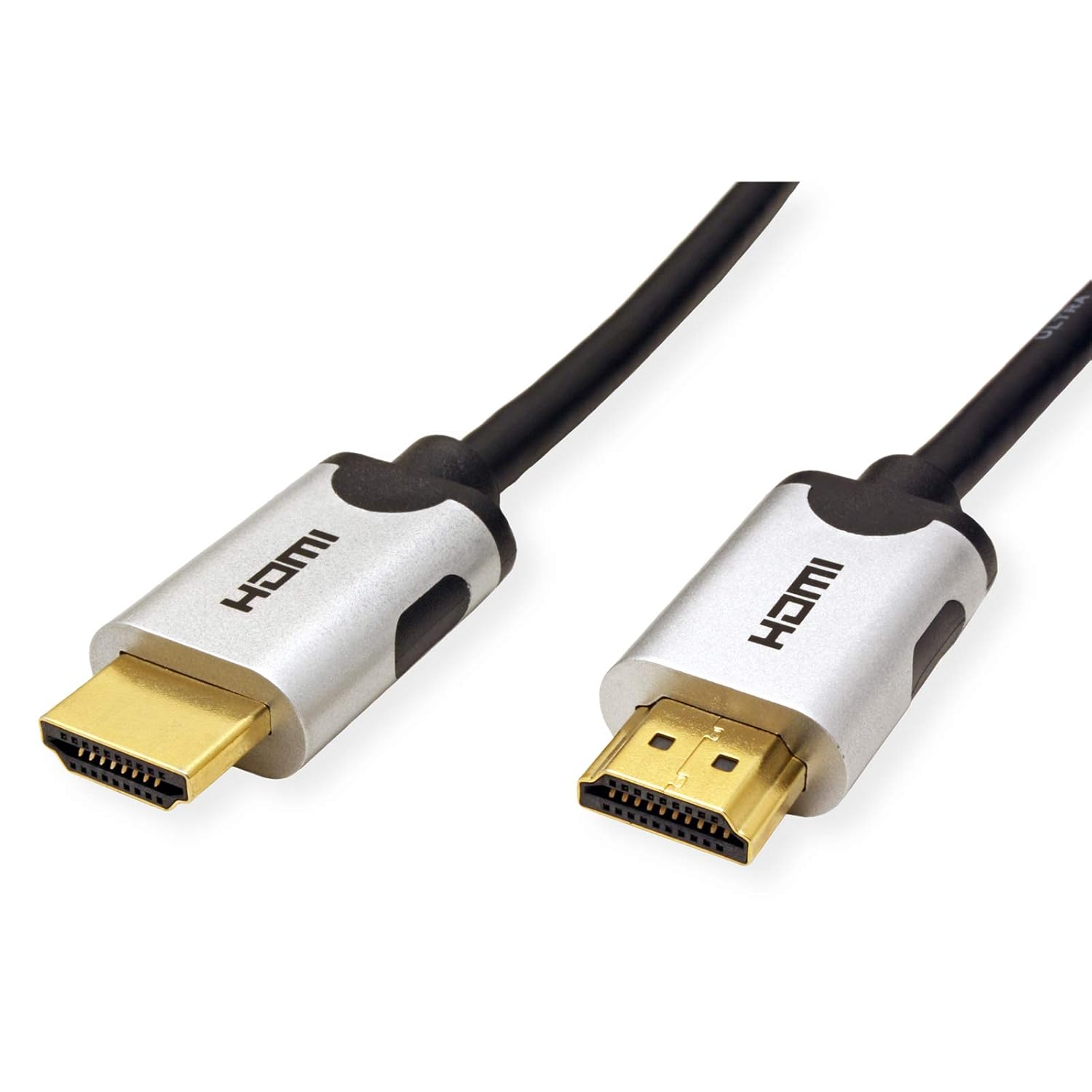 Value 10K HDMI Ultra High Speed Cable ST/ST Black 1m, 1 m - Image 3