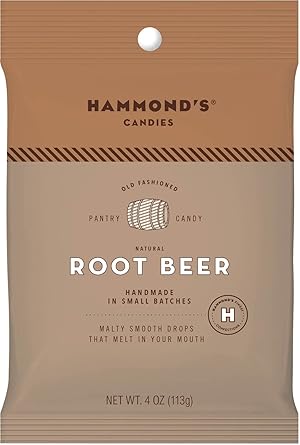Amazon Com Old Fashioned Root Beer Hard Pantry Candy 4 Oz
