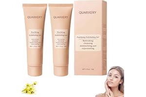 AEEHFENG QUARXERY Purifying Exfoliating Gel, Exfoliating Scrub, QUARXERY Deep Cleansing Face and Body Exfoliating Scrub Gel, Moisturizing Cleanses Skin Give for Various Skin Types (2 Pack)
