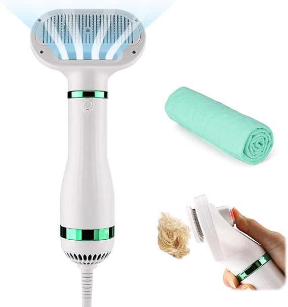 Amazon.com: OWNPETS 3 in 1 Pet Hair Dryer, Portable Dog Grooming Blower