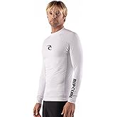 Rip Curl Mens Long Sleeve Rashguard - UPF 50+ Sun Protection Surf Shirt, Tight Fit Rash Vest