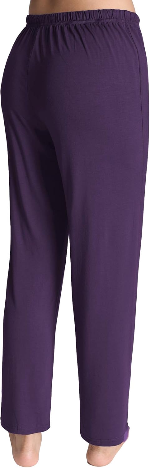 Latuza Women's Knit Loungewear Pajama Pants at  Women’s Clothing store