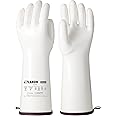 LANON 15" Liquid Silicone Heat Resistant Oven Gloves, Food Grade, CoralAir Liner, Waterproof, Extra Long, Medium