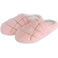 MEXISTUFF - Concha PANtuflas Slippers with Memory Foam and Plush Lining - Slip-on House Slippers for Indoor & Outdoor Use - Pink